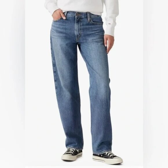 Levi's '94 Baggy Straight Leg Relaxed Fit Jeans Women's 29 Worn Memory NWT - Picture 1 of 10